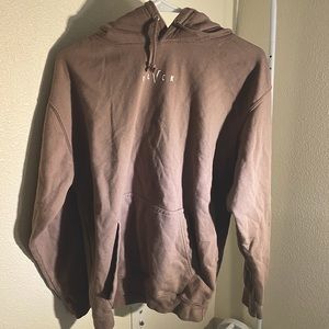 Blvck Mocha Brown Pullover Hoodie Womens S